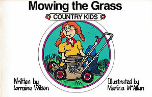 Kidz Book Hub - Mowing the Grass